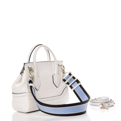 Versace Calfskin Medium Palazzo Empire Bag White 3 of 13