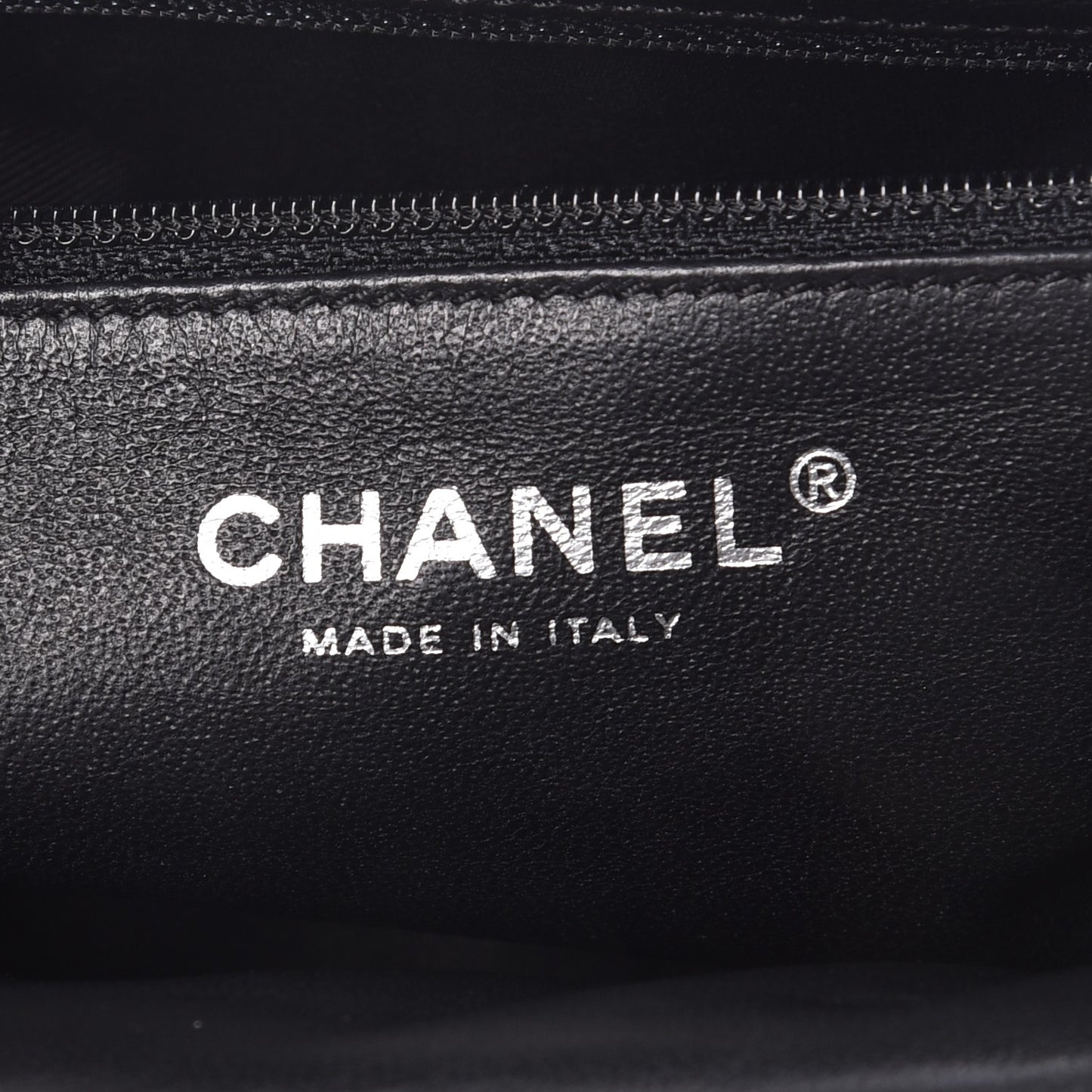 Distressed Patent Quilted Timeless Clutch Black