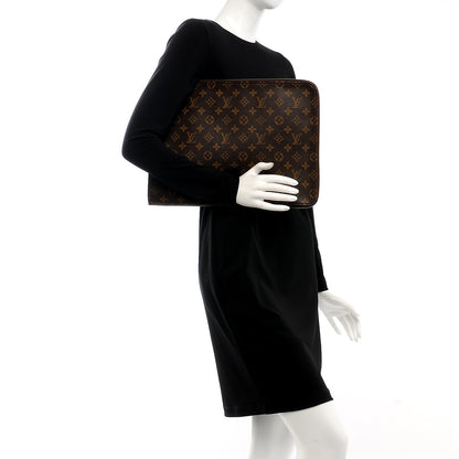 Louis Vuitton Monogram Poche Documents Portfolio Case 39 2 of 7