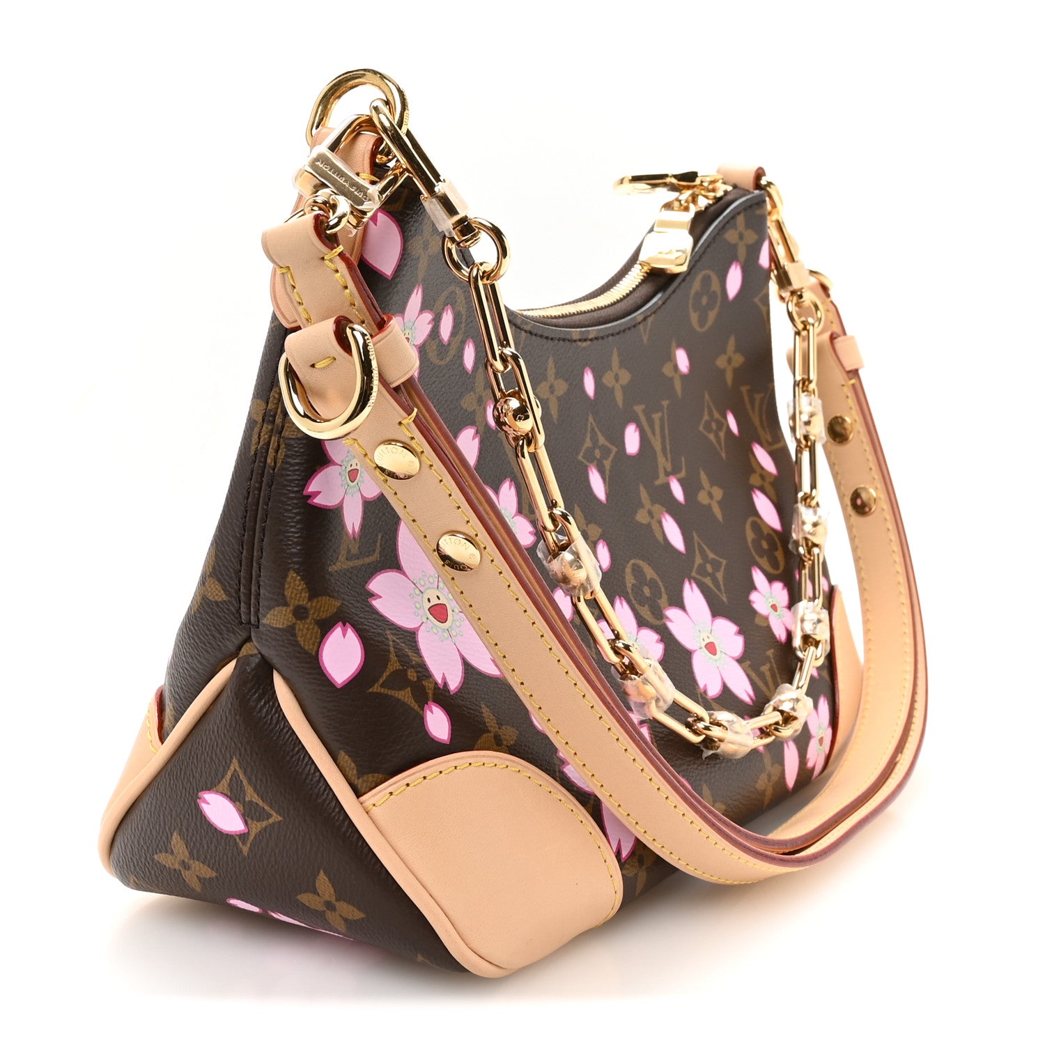 Louis Vuitton LV x TM Monogram Chery Blossom Boulogne Sakura Brown 3 of 10