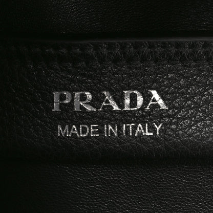 Prada Vitello Daino Dynamique Hobo Black 6 of 8