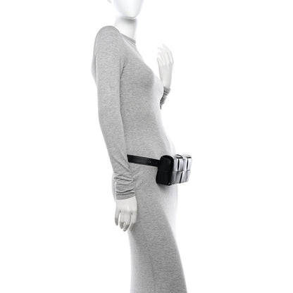 Bottega Veneta Nappa Maxi Intreccio The Belt Cassette Bag Black 2 of 10