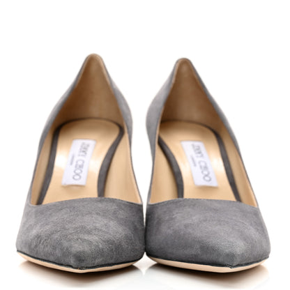 Jimmy Choo Suede Love 85 Pumps 41 Grey 2 of 13