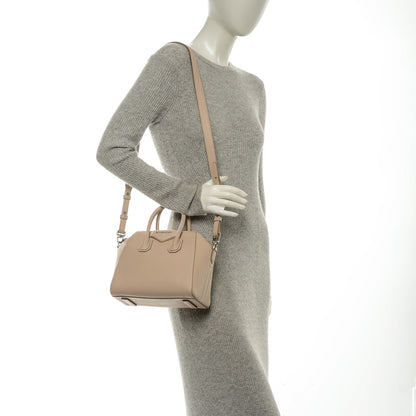 Givenchy Sugar Goatskin Mini Antigona Nude Pink 2 of 7