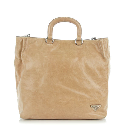 Prada Vitello Shine Tote Cammeo 1 of 10