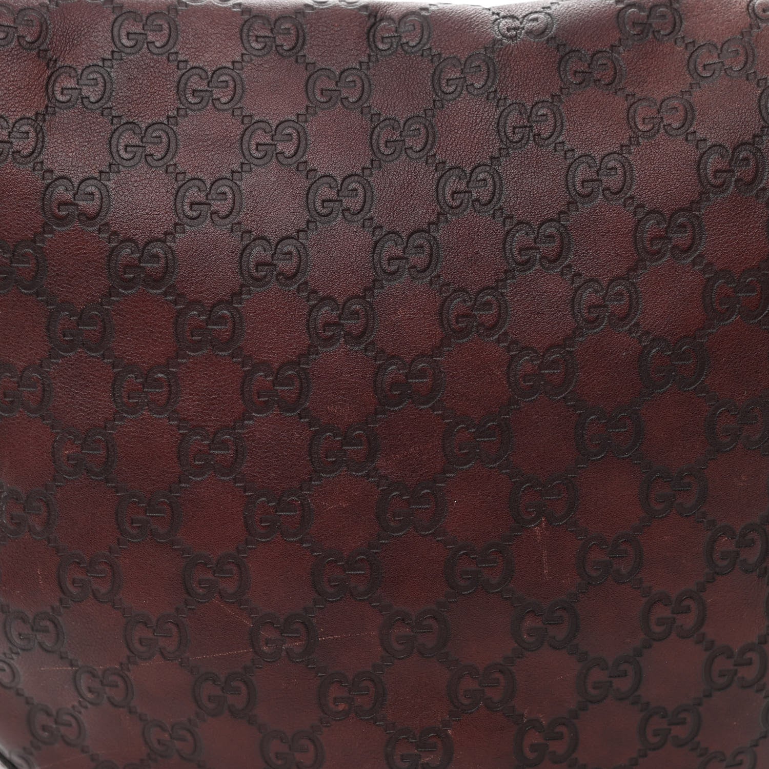 Gucci Guccissima Large Biba Hobo Dark Brown 8 of 12