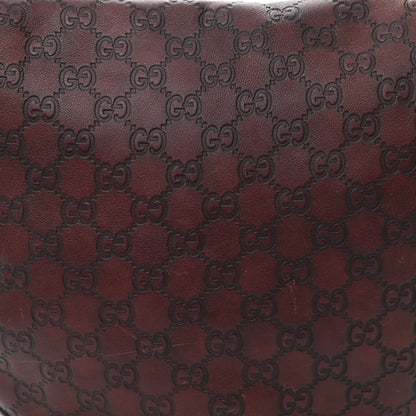 Gucci Guccissima Large Biba Hobo Dark Brown 8 of 12