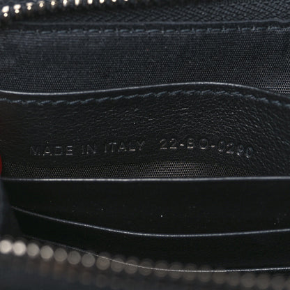 Christian Dior Oblique Zipped With Strap Pouch Black 8 of 11