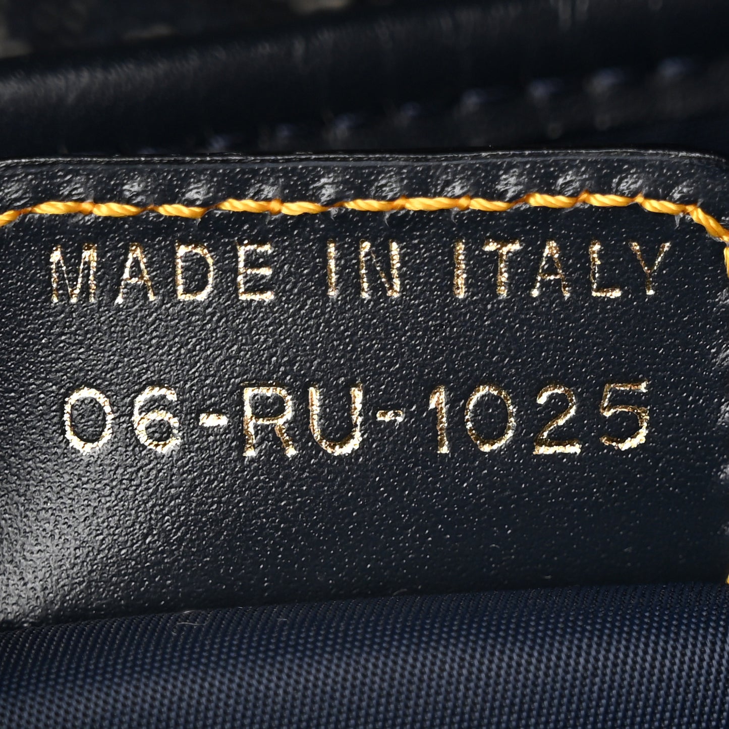 Monogram Saddle Bag Blue