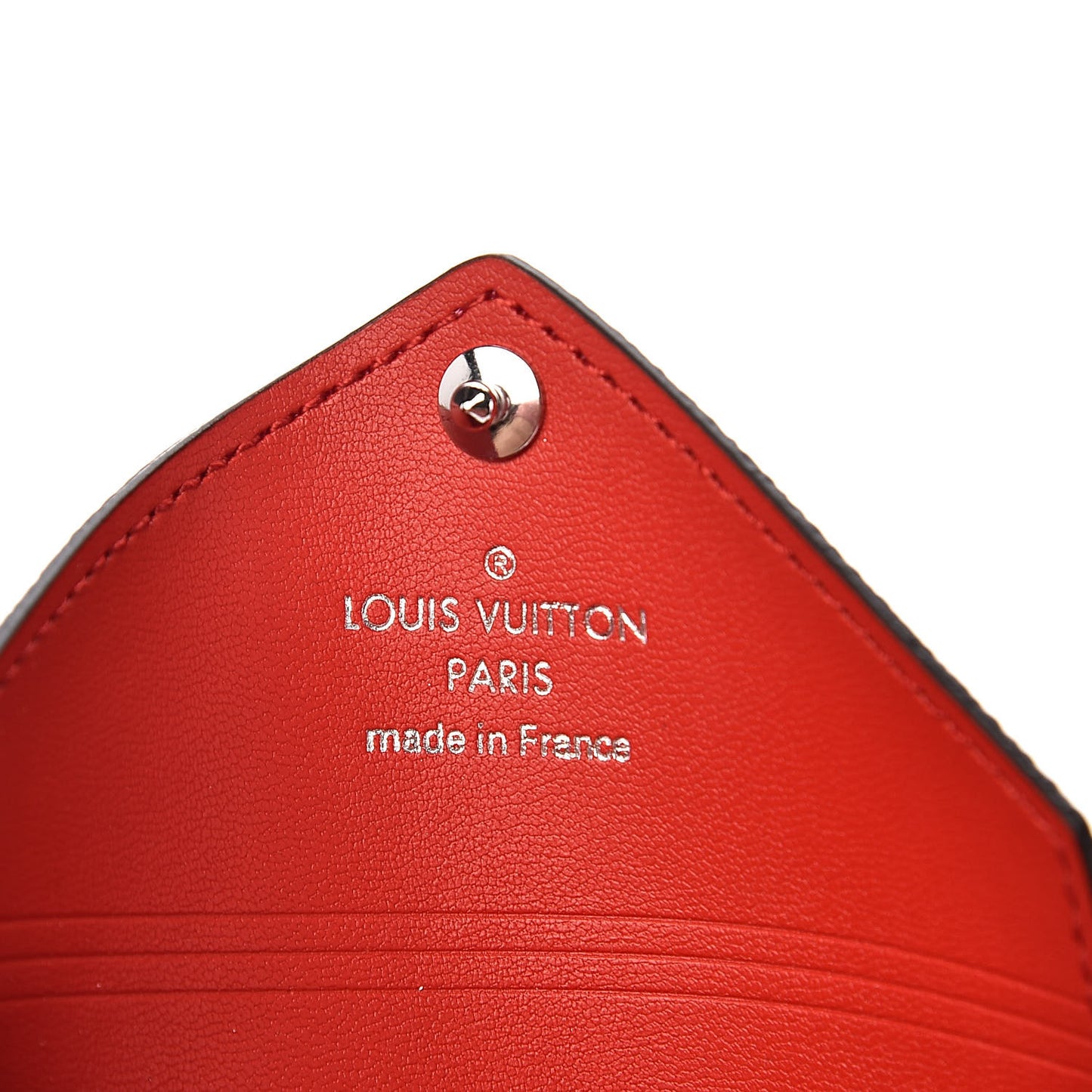 Monogram Escale Small Kirigami Pochette Insert Red