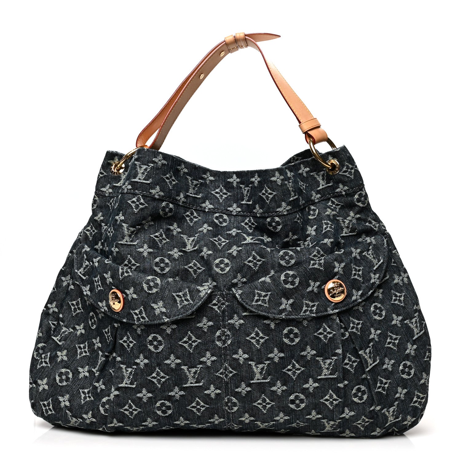 Louis Vuitton Denim Daily GM Gris Blue 1 of 9