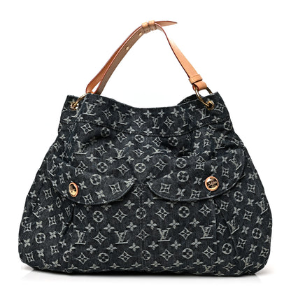 Louis Vuitton Denim Daily GM Gris Blue 1 of 9