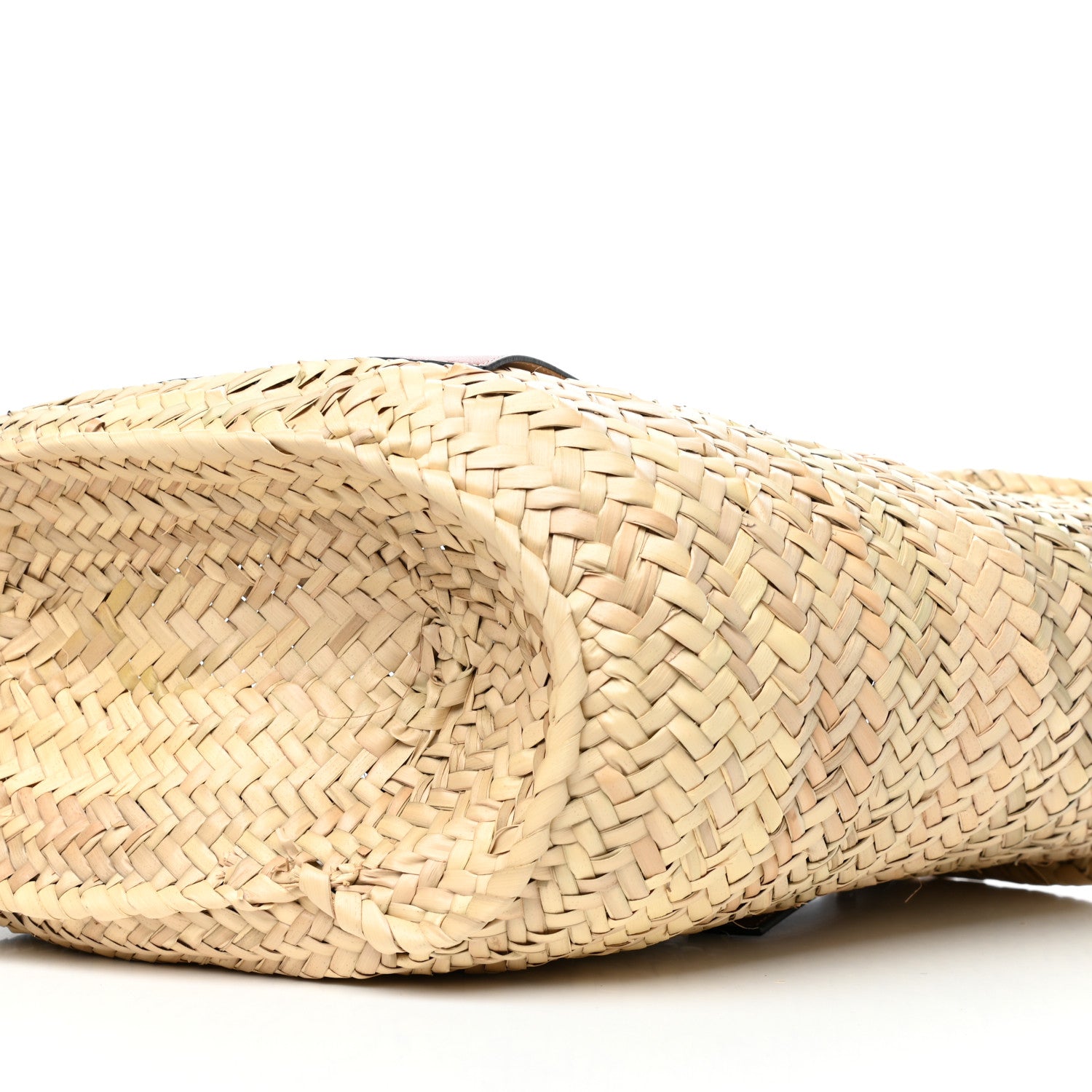 Loewe Raffia Basket Tote Bag Natural Tan 10 of 11