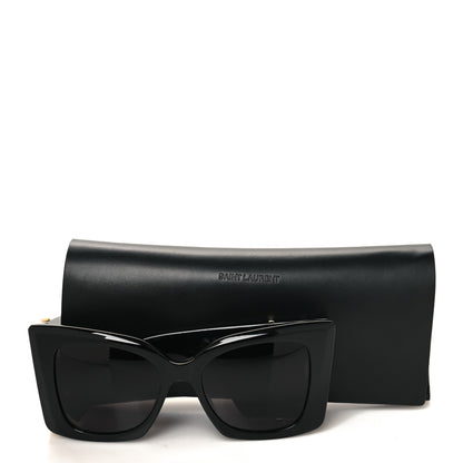 Saint Laurent Acetate Blaze Sunglasses SL M119 Black 9 of 9
