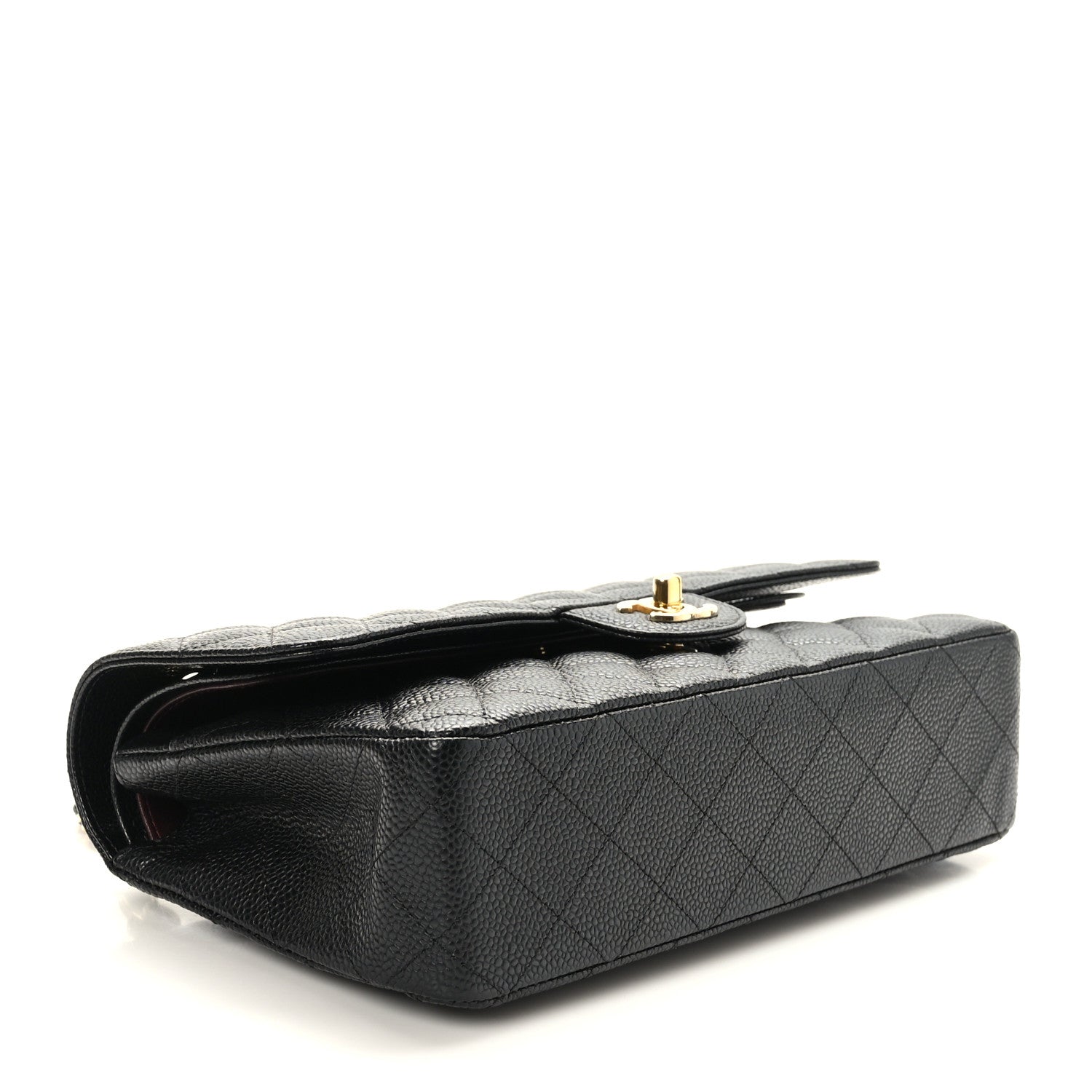 Chanel Caviar Quilted Medium Double Flap Black 4 of 10