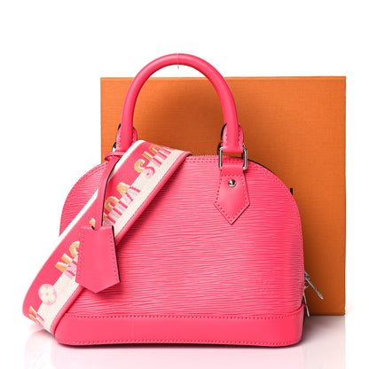 Louis Vuitton Epi Jacquard Alma BB Dragon Fruit 11 of 11