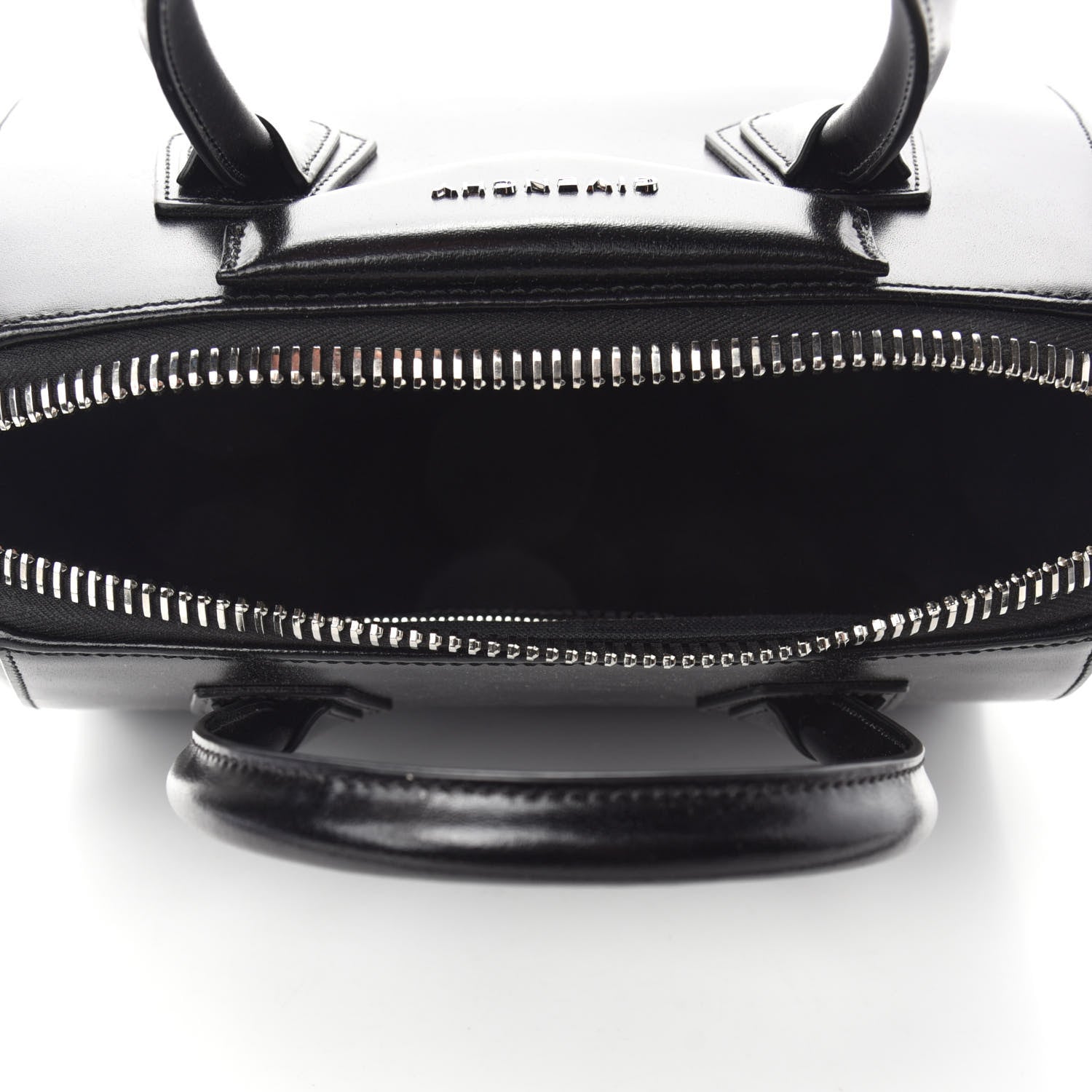 Givenchy Shiny Lord Calfskin Small Antigona Black 5 of 10