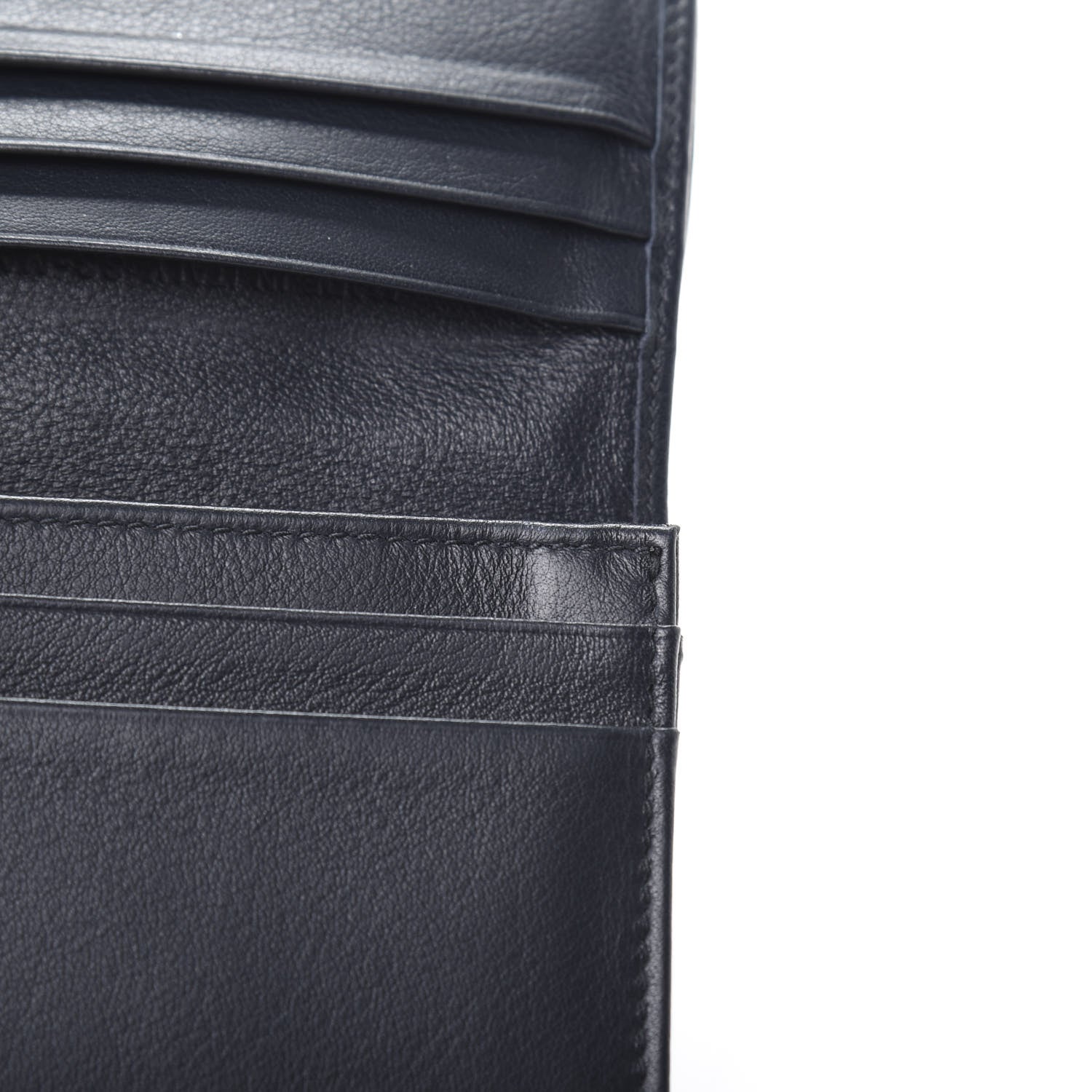 Christian Dior Oblique Saddle Lotus Wallet Blue 9 of 10