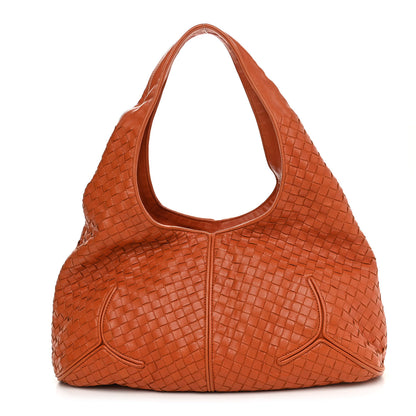Bottega Veneta Nappa Intrecciato Ball Hobo Orange 1 of 11