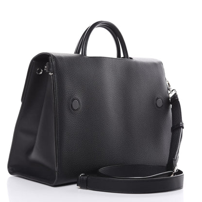 Christian Dior Grained Calfskin Large Diorever Flap Black 3 of 13