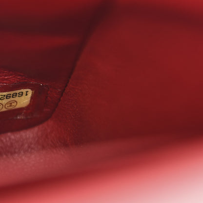 Chanel Caviar Quilted Medium Double Flap Red 7 of 13