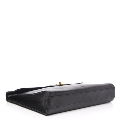 Chanel Caviar Briefcase Laptop Bag Black 4 of 15