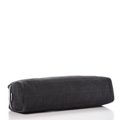 Fendi Zucca Zip Top Tote Black 4 of 11