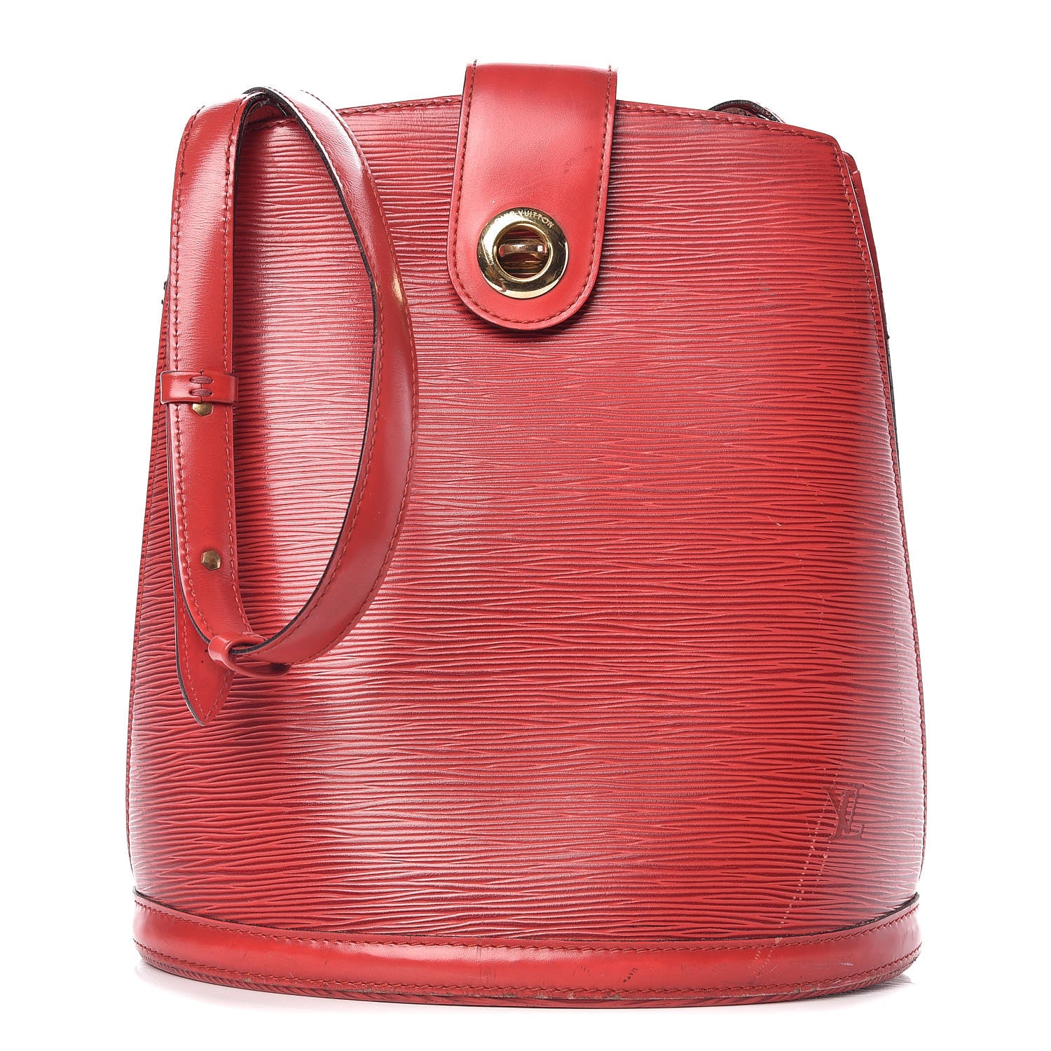 Louis Vuitton Epi Cluny Castillan Red 1 of 10
