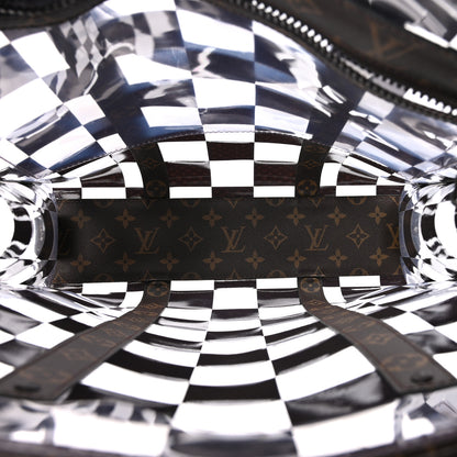 Louis Vuitton PVC Monogram Chess Sac Plat 6 of 11