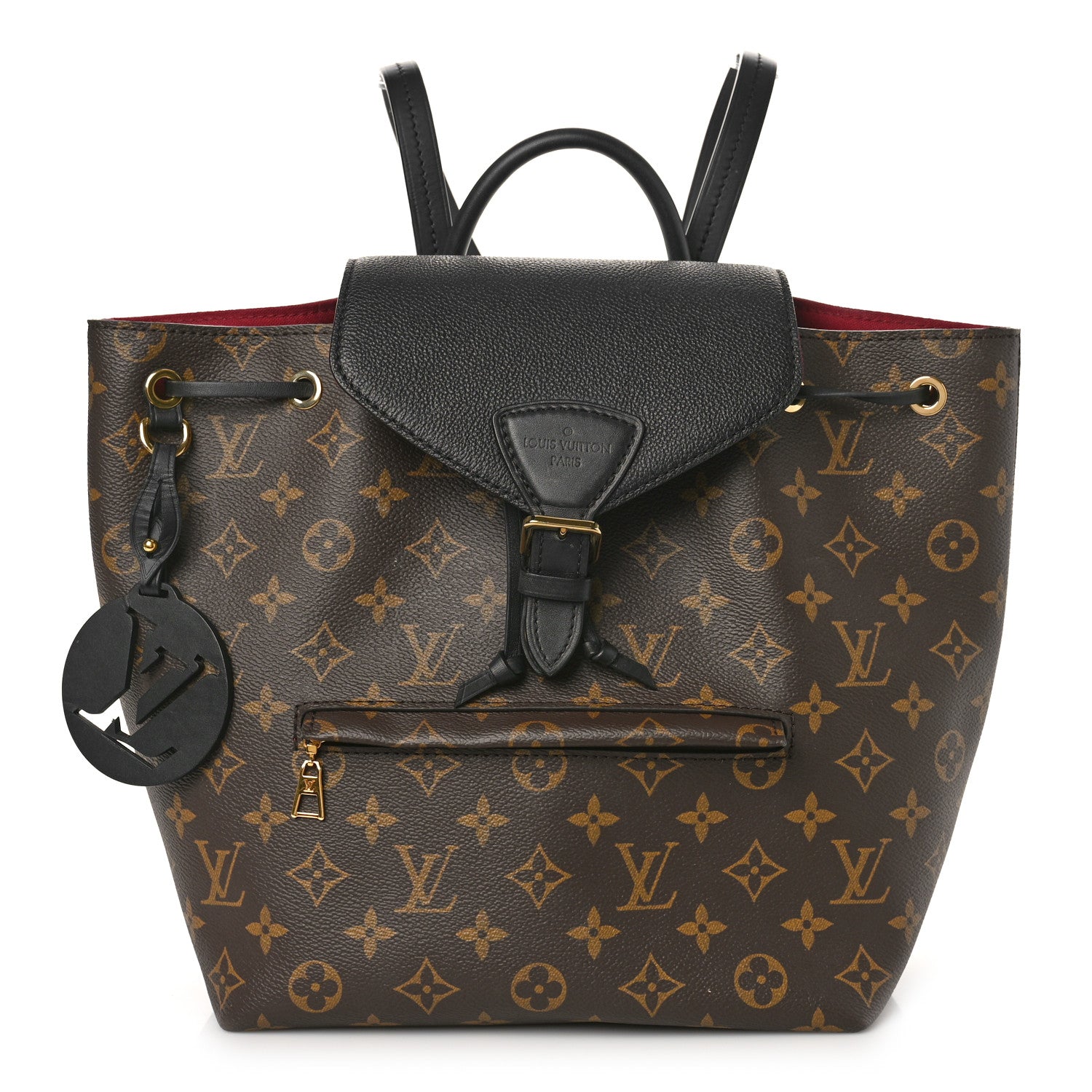 Louis Vuitton Monogram Montsouris PM Black 1 of 9