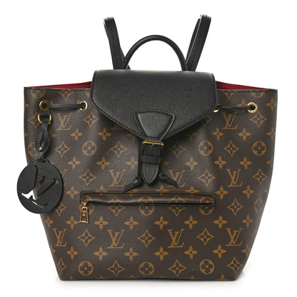 Louis Vuitton Monogram Montsouris PM Black 1 of 9