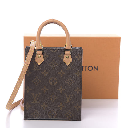 Louis Vuitton Monogram Petit Sac Plat 11 of 11