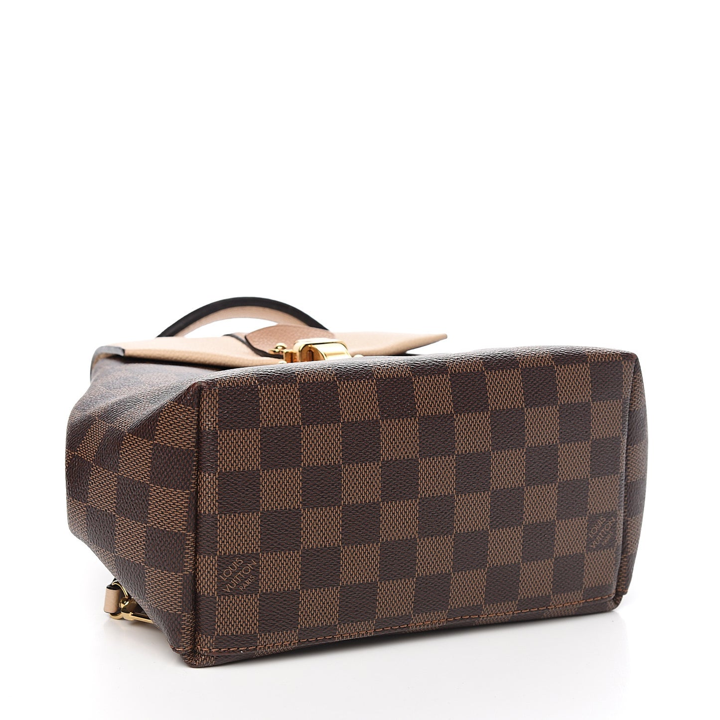 Damier Ebene Clapton Backpack Creme