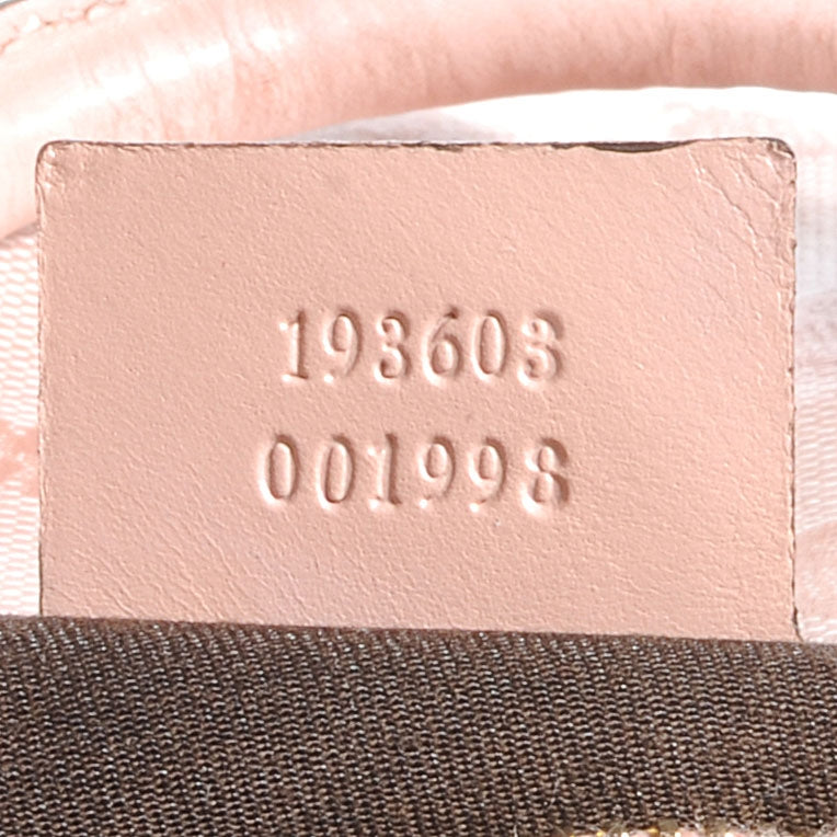 Gucci Crystal Monogram Joy Medium Boston Pink 8 of 8