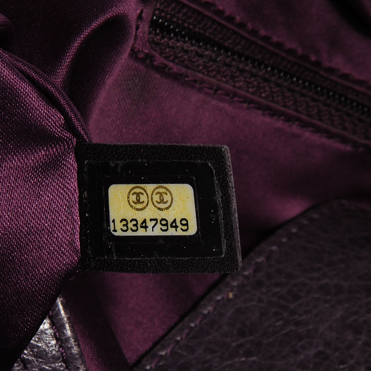 Chanel Glazed Calfskin On The Road XL Flap Purple 8 of 8