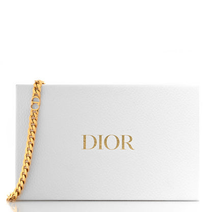 Christian Dior Metal CD Choker Necklace Gold 5 of 5
