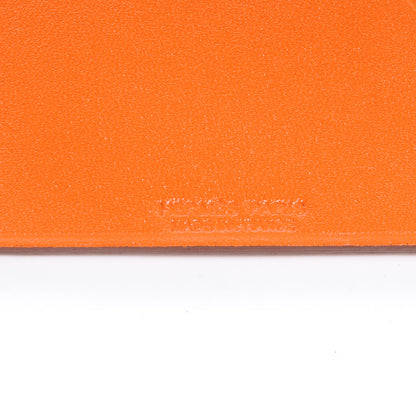 Hermes Samarcande Horse Ornament Bag Charm Vermillion and Orange 3 of 5