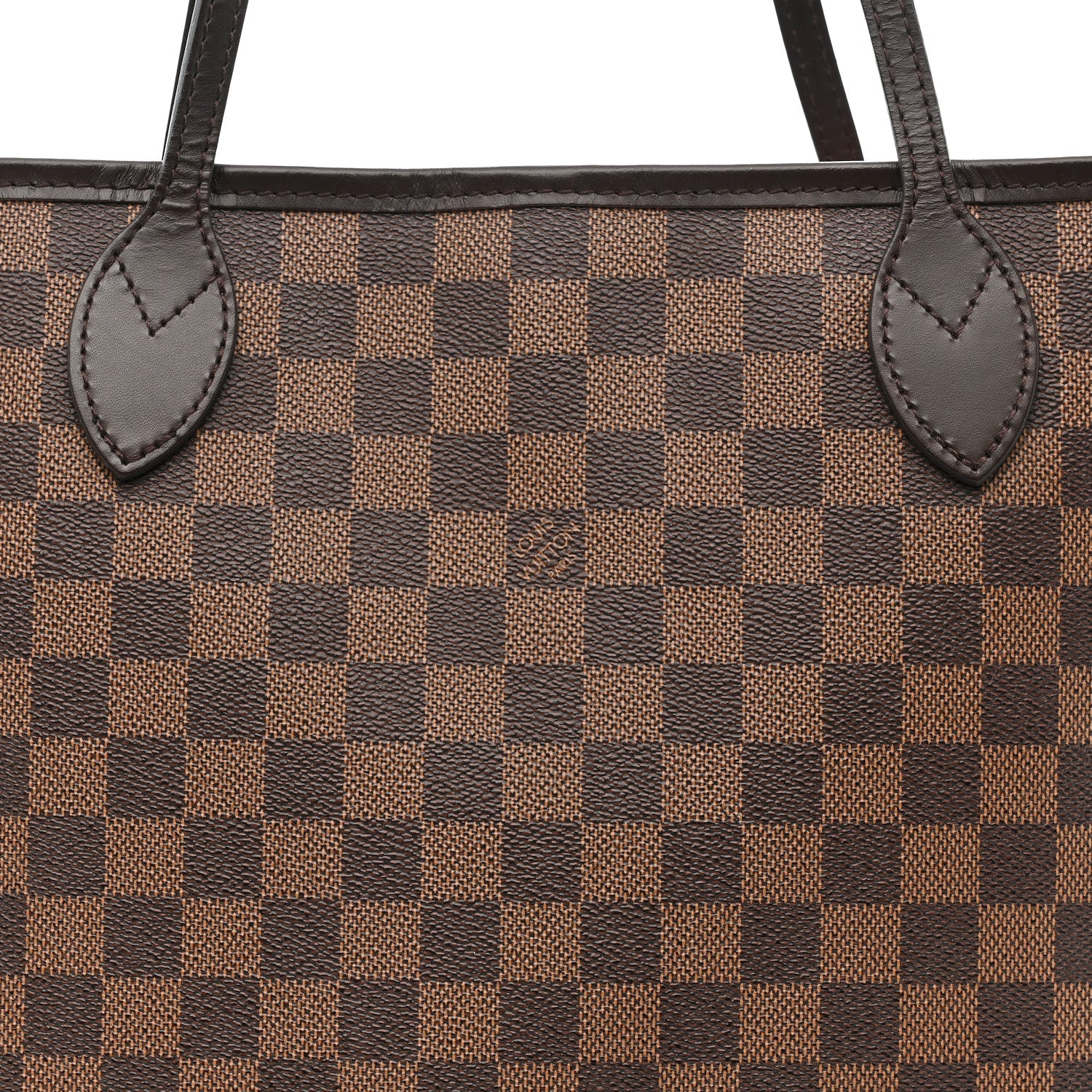 Louis Vuitton Damier Ebene Neo Neverfull MM Rose Ballerine 9 of 11