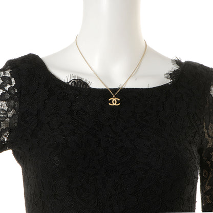Chanel Enamel CC Necklace Beige 2 of 6