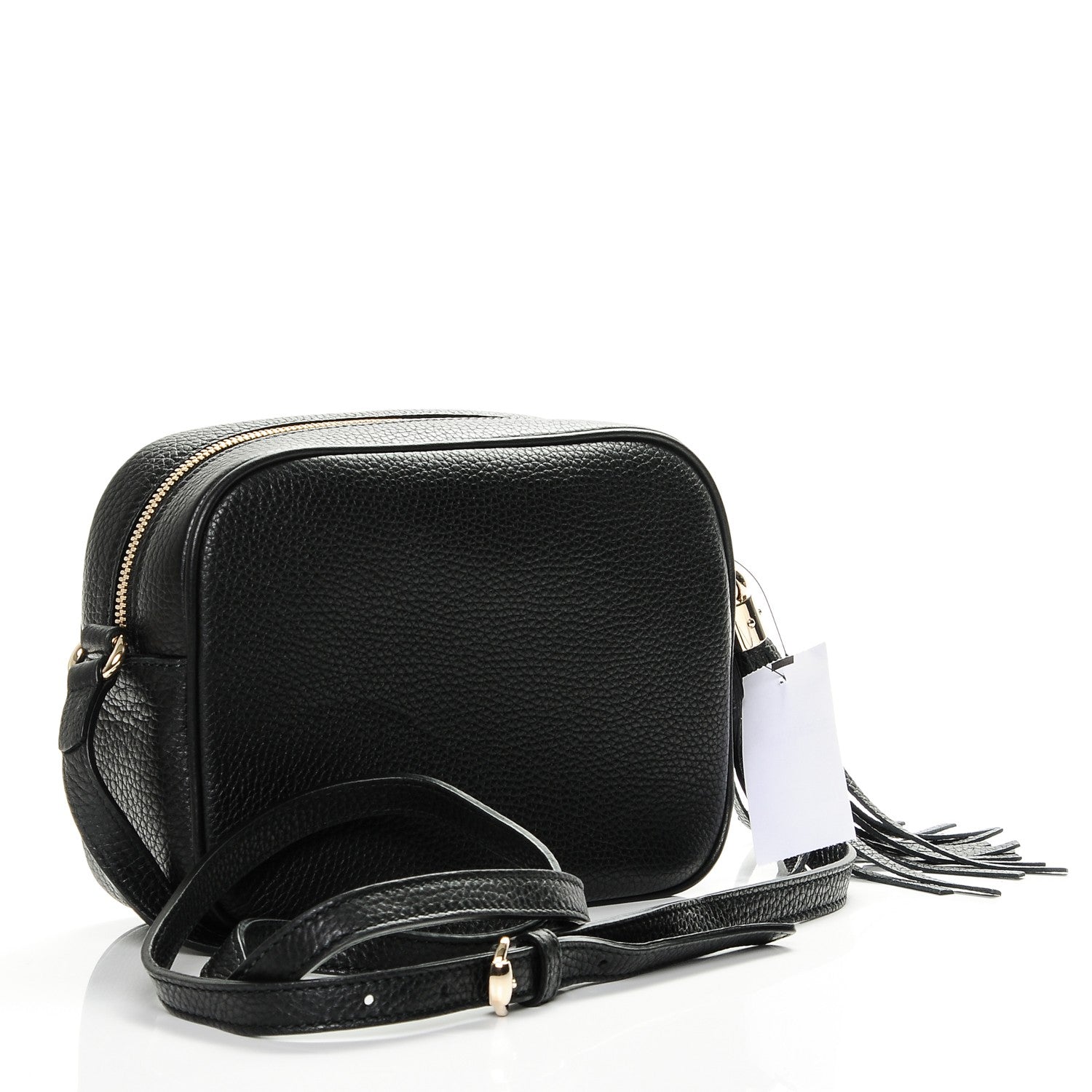Gucci Pebbled Calfskin Small Soho Disco Bag Black 3 of 7