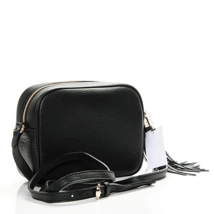 Gucci Pebbled Calfskin Small Soho Disco Bag Black 3 of 7