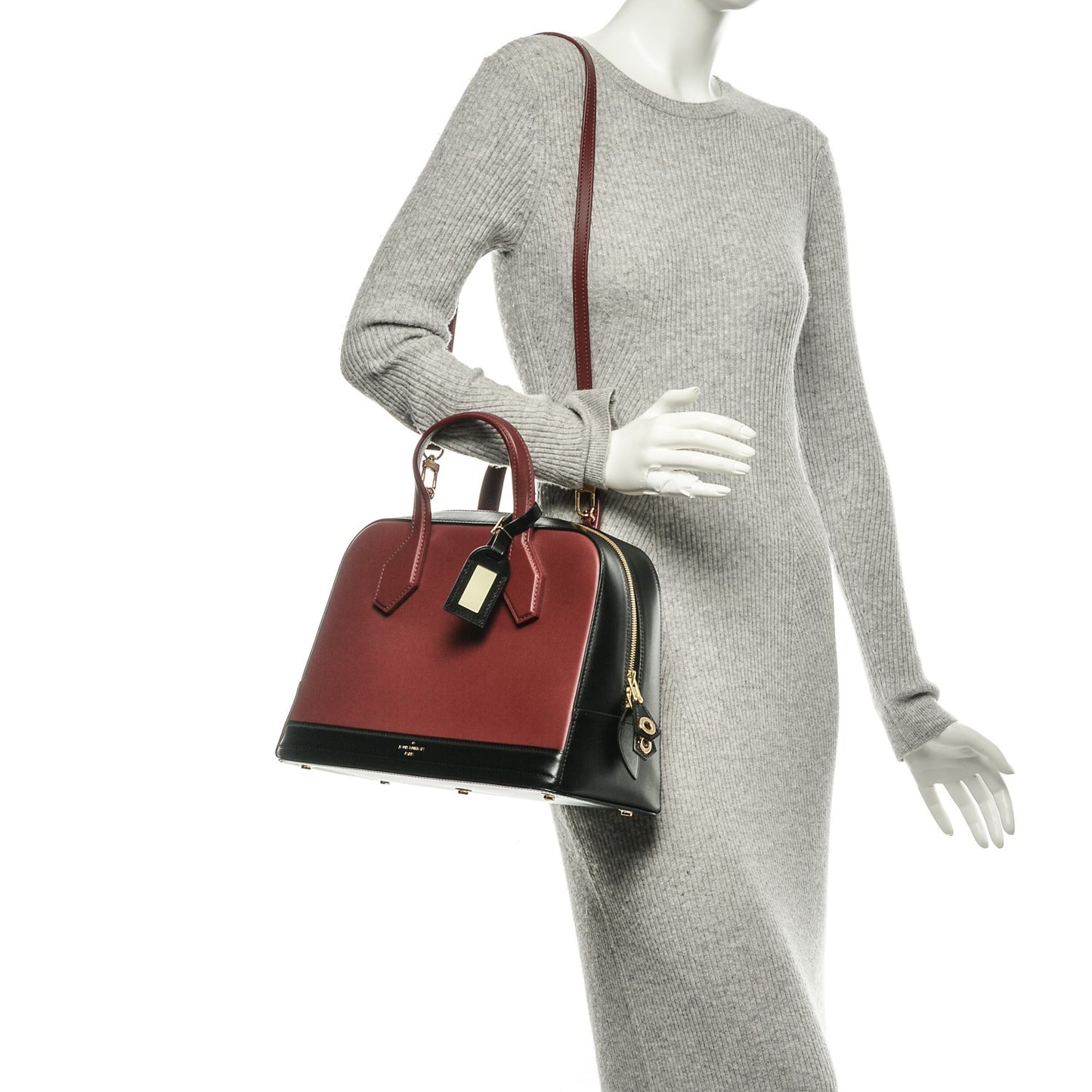 Box Calfskin Dora MM Tote Rouille