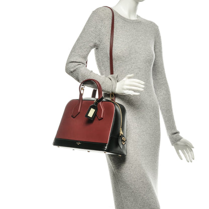 Louis Vuitton Box Calfskin Dora MM Tote Rouille 2 of 8