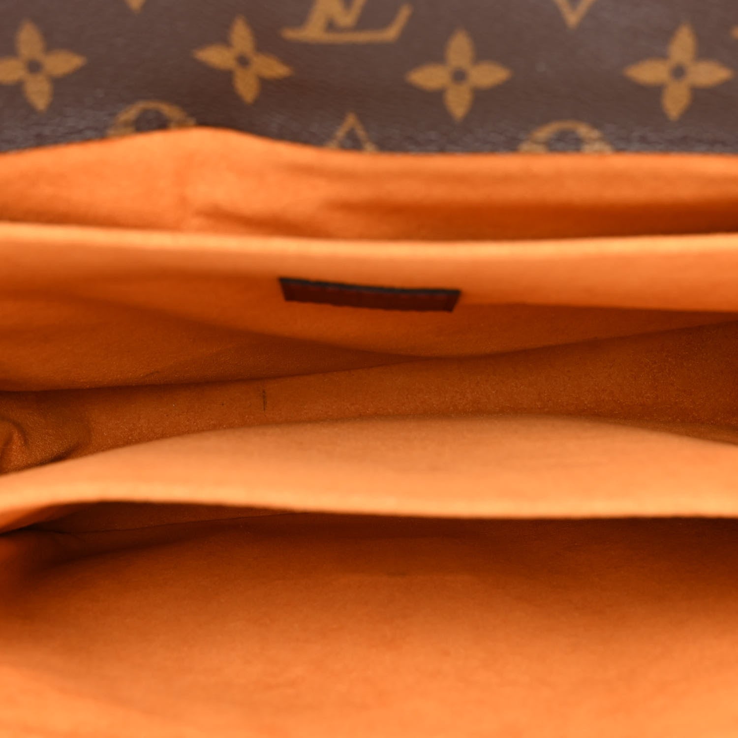Louis Vuitton Monogram Braided Pochette Metis Safran 5 of 9