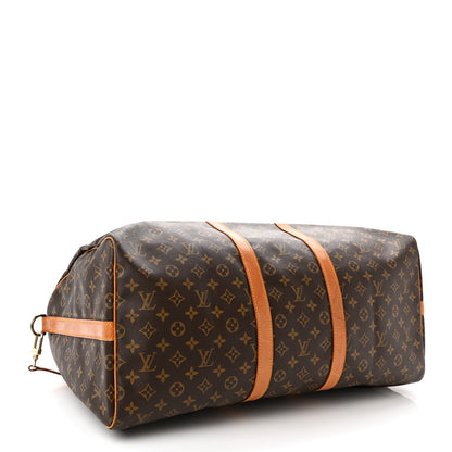 Louis Vuitton Monogram Keepall Bandouliere 55 3 of 11