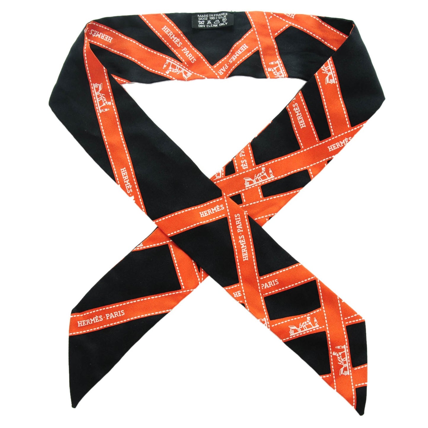 Silk Bolduc Twilly Black Orange