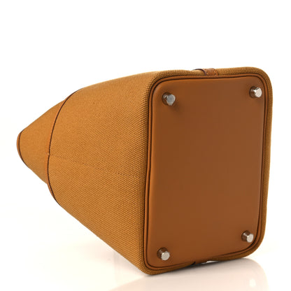 Hermes Toile Goeland Swift Cargo Picotin Lock 18 Sesame 4 of 10