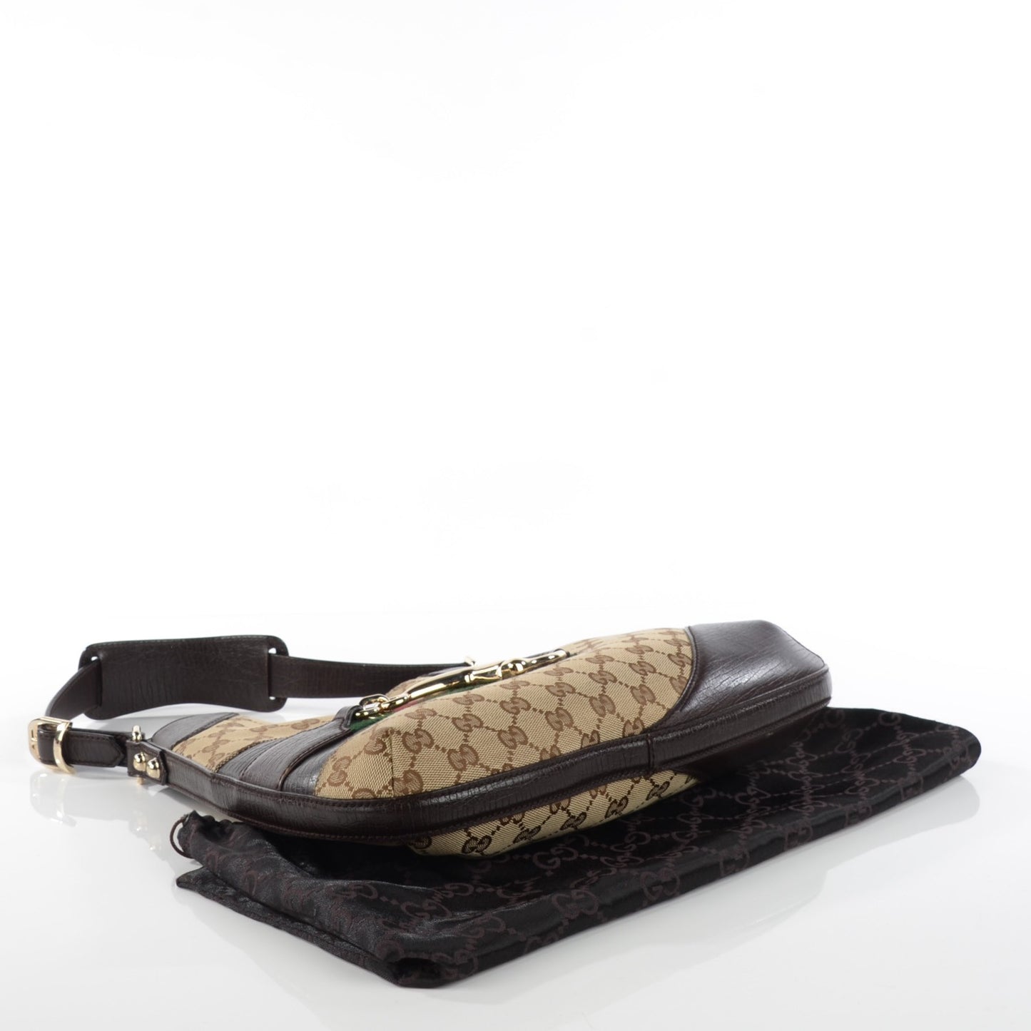 Monogram Hasler Hobo Dark Brown