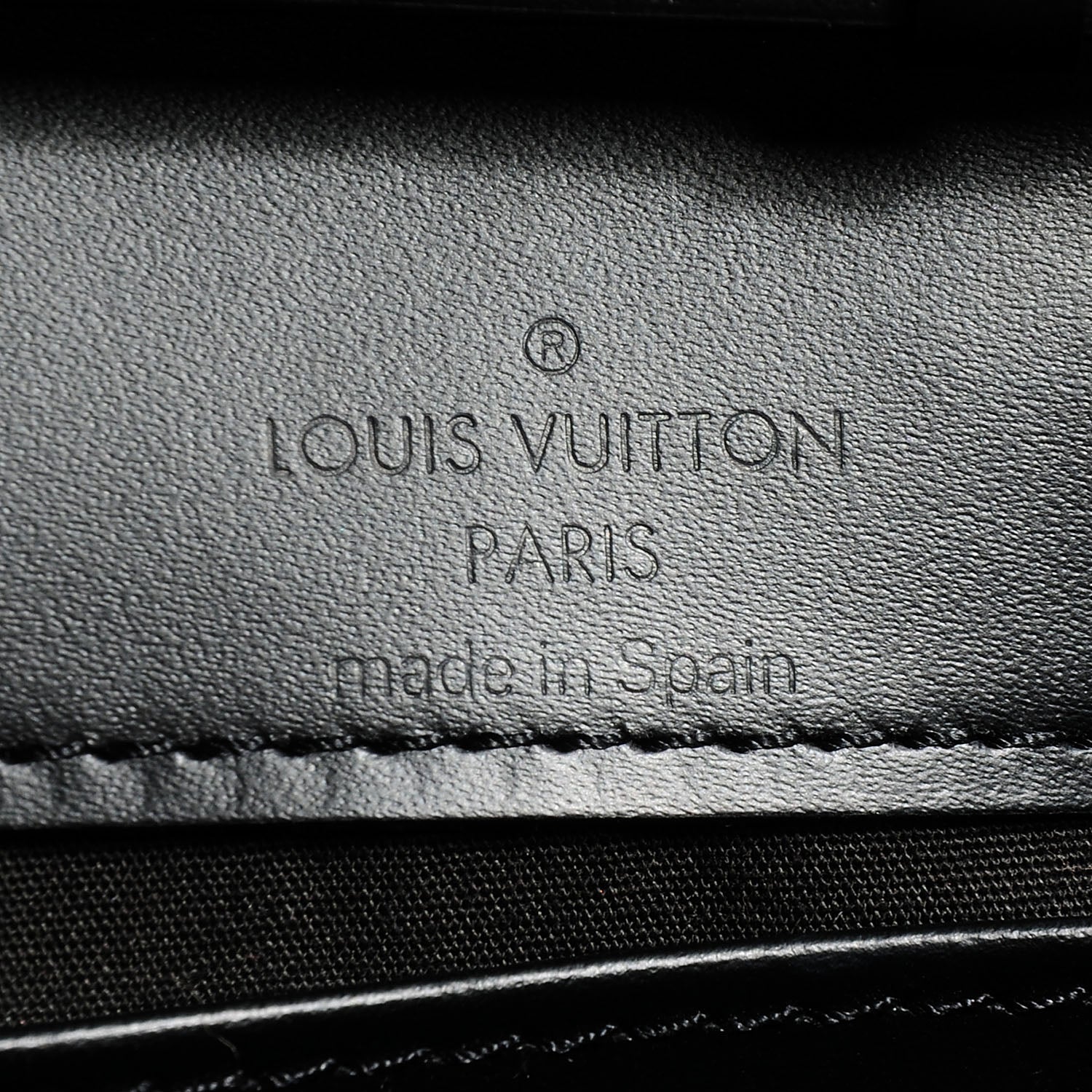 Louis Vuitton Epi Honfleur Black 6 of 7