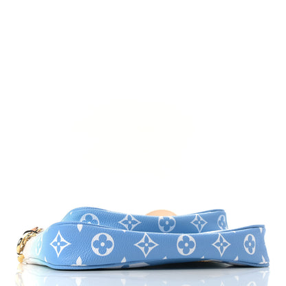 Louis Vuitton Monogram Giant By The Pool Multi Pochette Accessories Blue 4 of 9